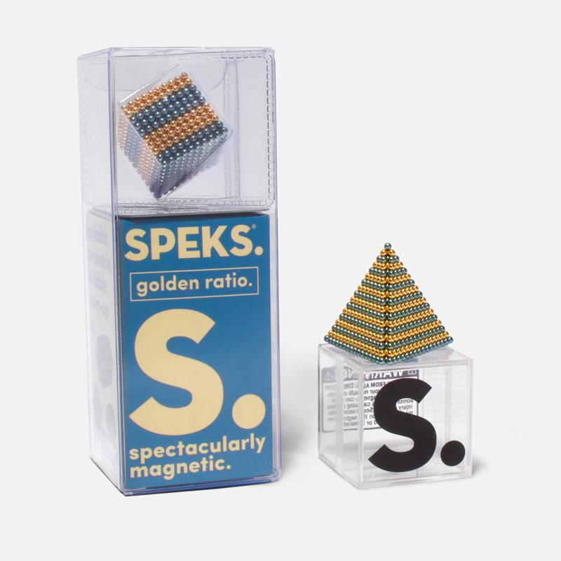 Metallic Speks Magnet Balls
