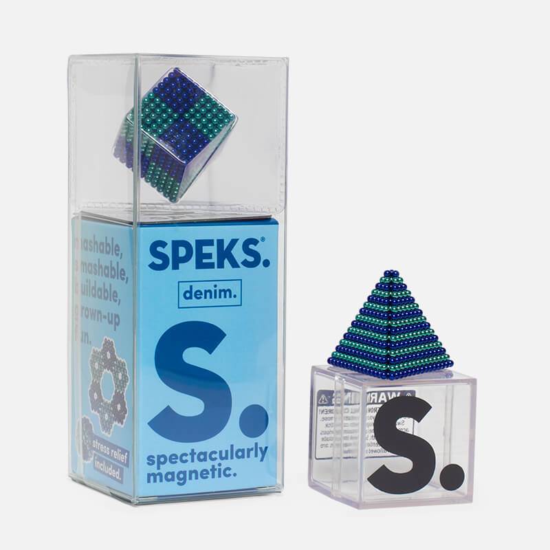 Metallic Speks Magnet Balls