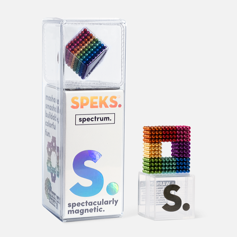 Metallic Speks Magnet Balls