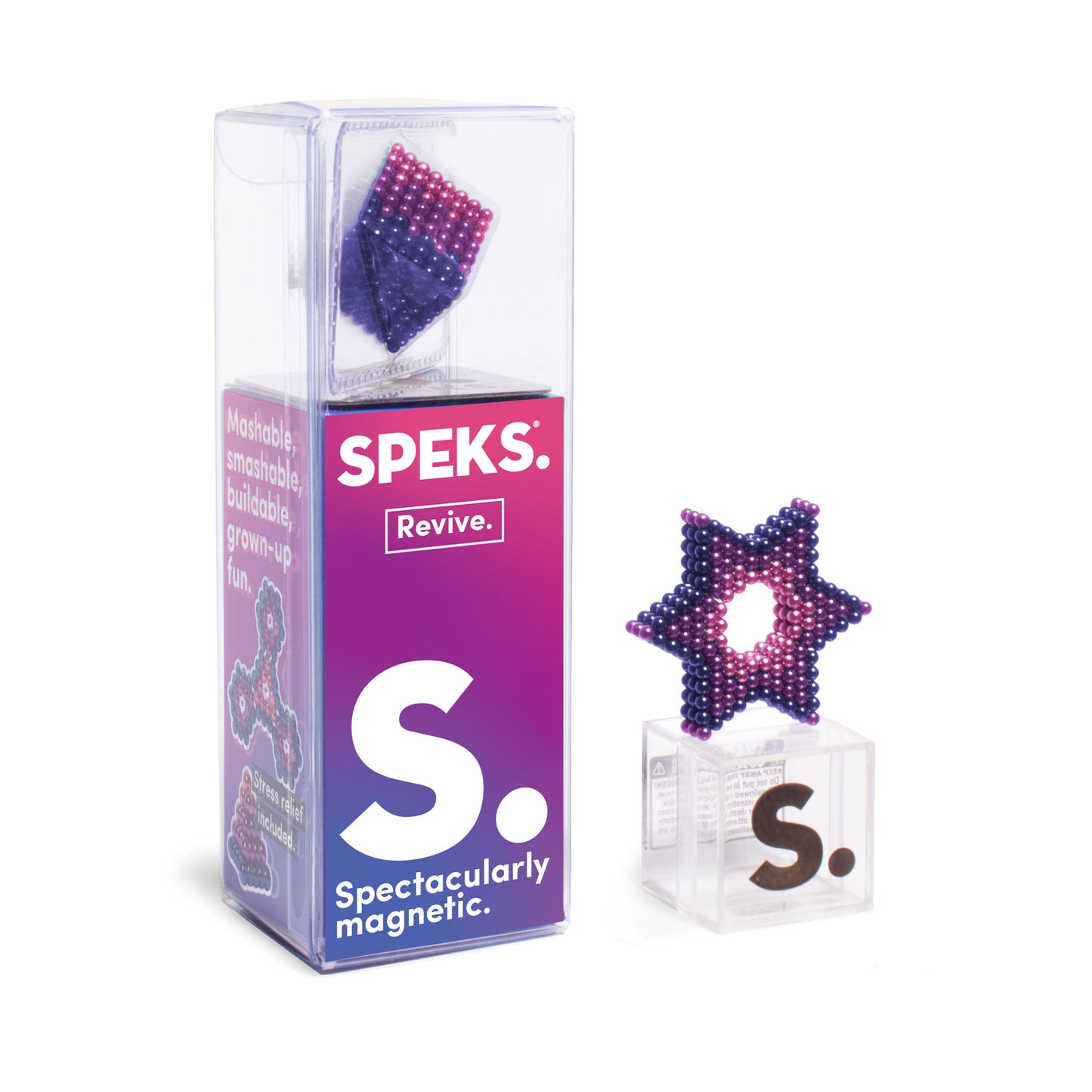 Metallic Speks Magnet Balls