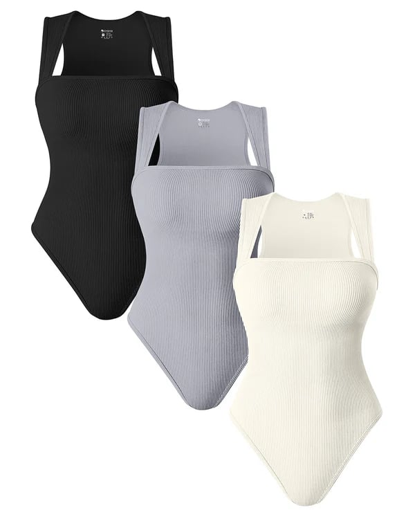 🔥Sleeveless  Tank Tops Bodysuits