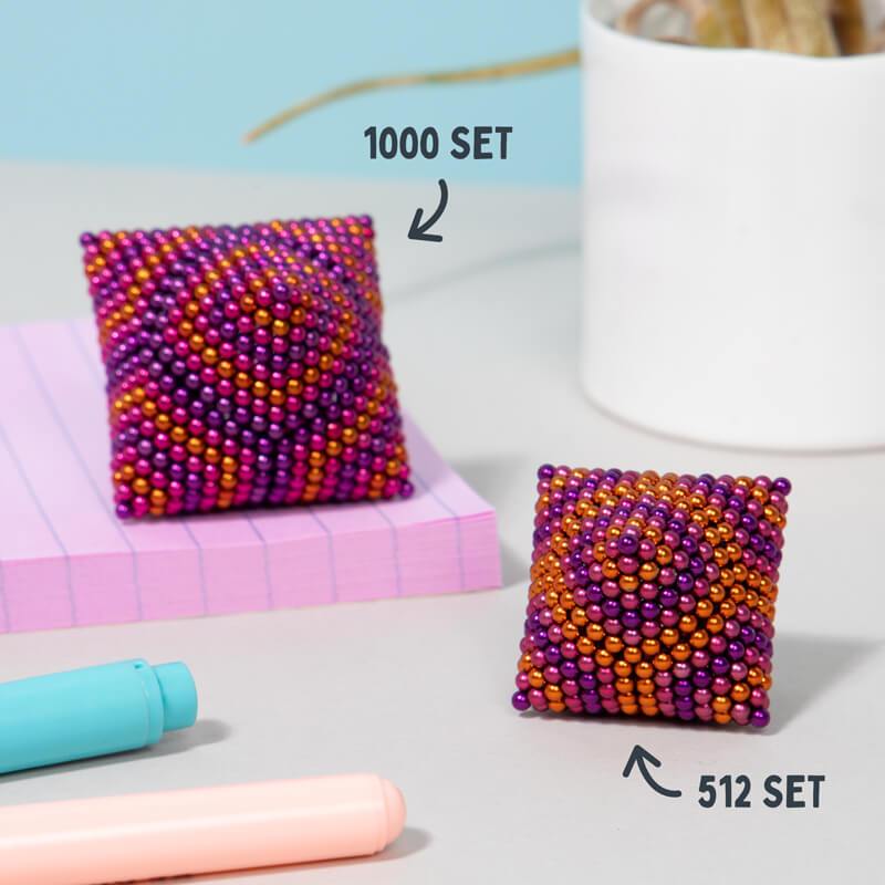 Metallic Speks Magnet Balls