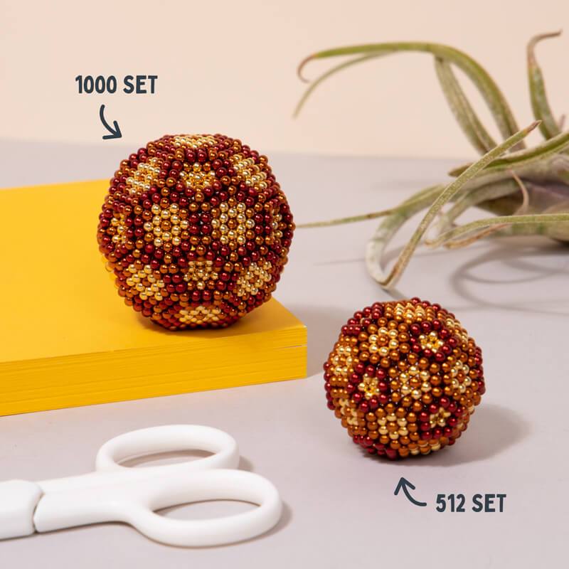 Metallic Speks Magnet Balls
