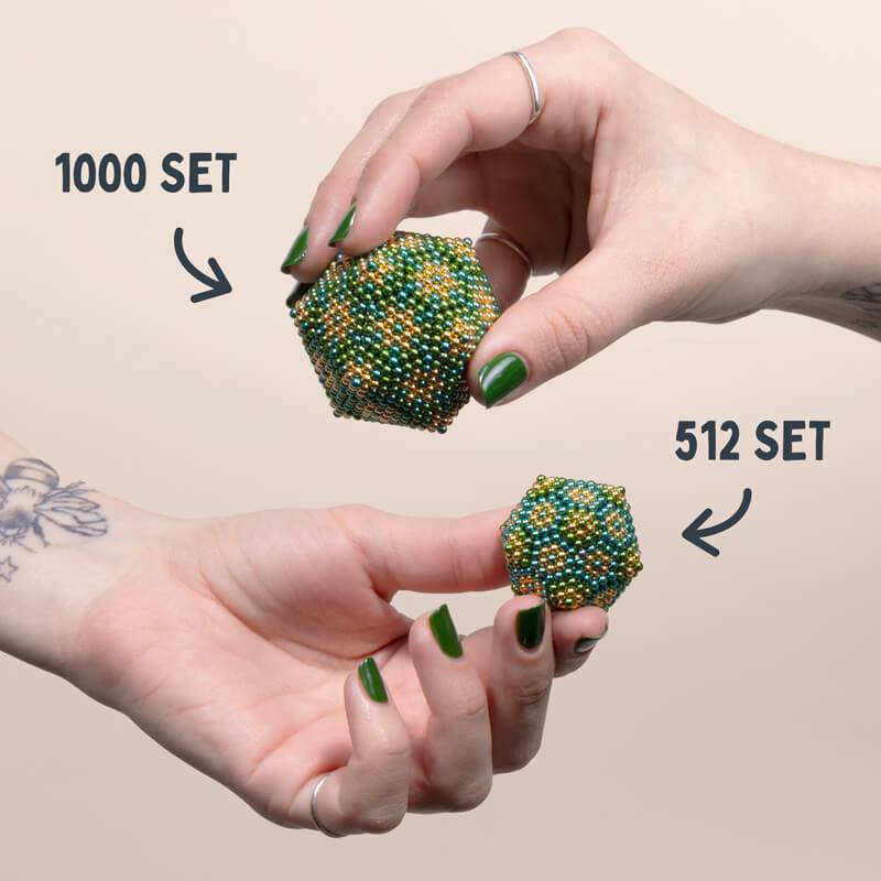 Metallic Speks Magnet Balls