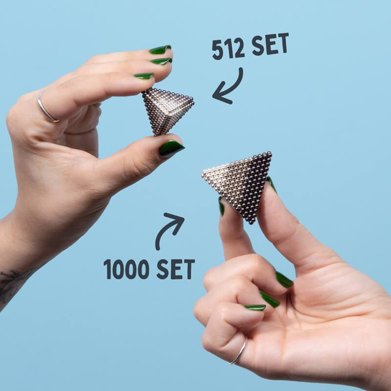 Metallic Speks Magnet Balls