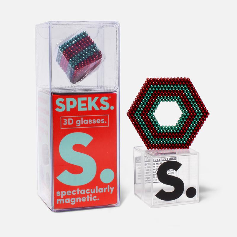 Metallic Speks Magnet Balls