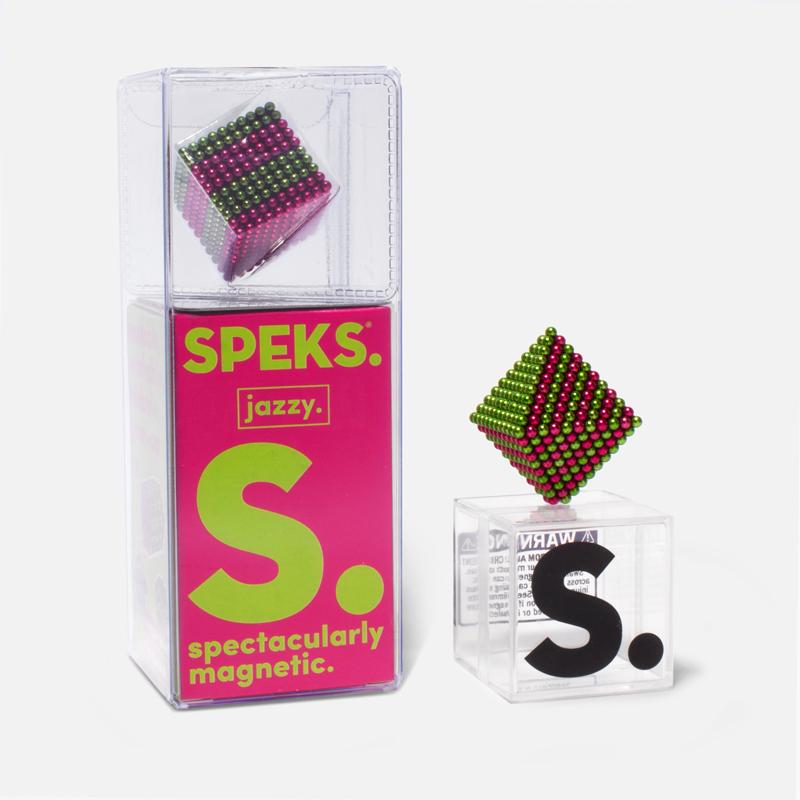 Metallic Speks Magnet Balls