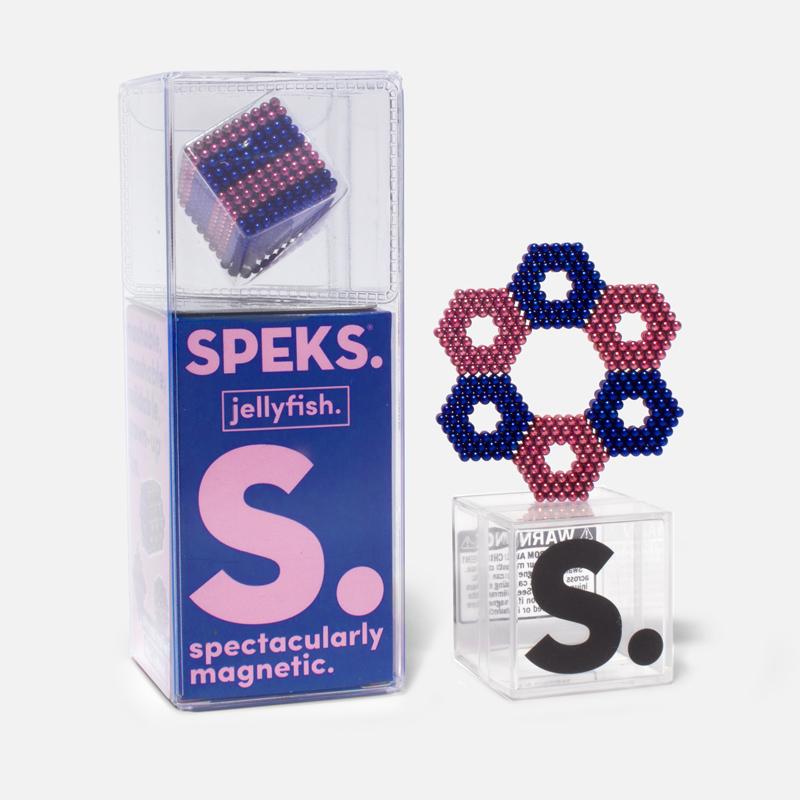Metallic Speks Magnet Balls