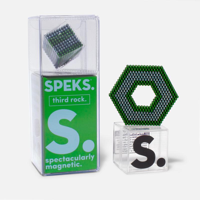 Metallic Speks Magnet Balls