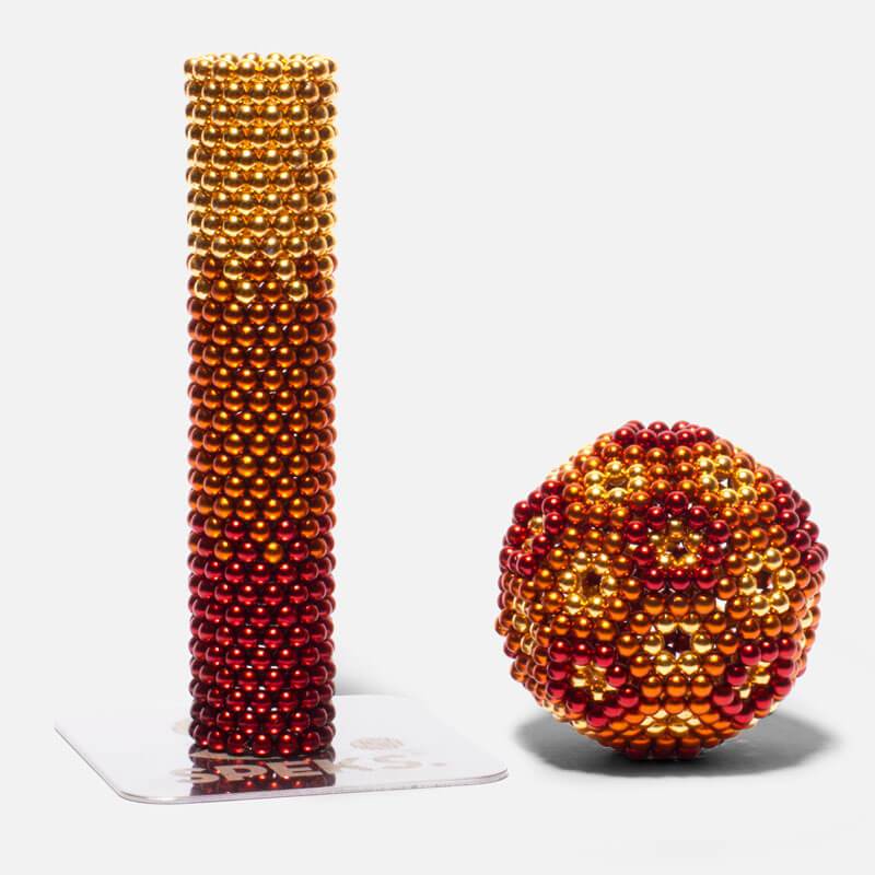 Metallic Speks Magnet Balls