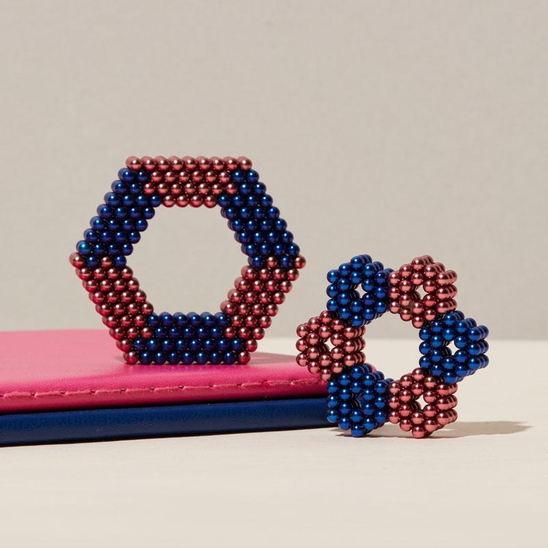 Metallic Speks Magnet Balls