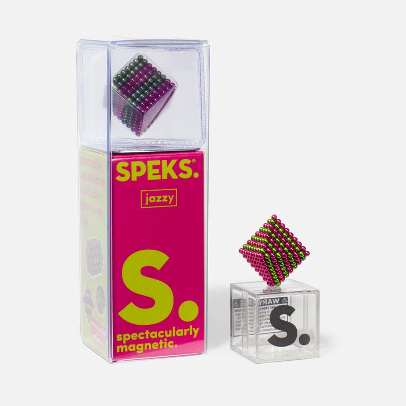 Metallic Speks Magnet Balls